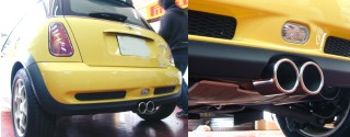 MINI COOPER-S アーキュレー マフラー