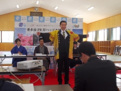 嬉しそうな市長☆