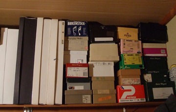 le coin des chaussures