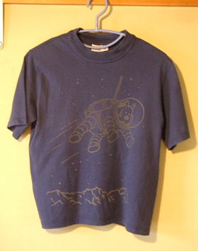 TINTIN 紺Tシャツ