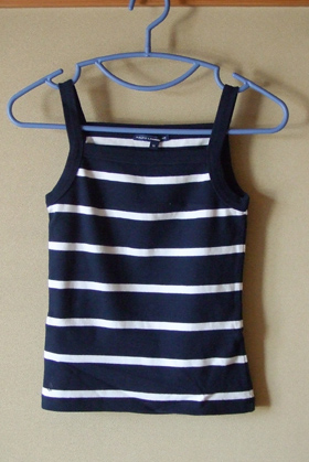 RALPH LAUREN SPORT ボーダータンクトップ