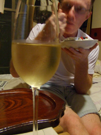 Andy&champagne