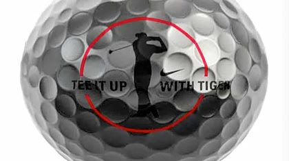 Tee It Up With Tiger Woods ball