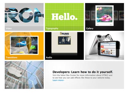 APPLE HTML5