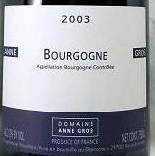 BOURGOGNE ROUGE 2003