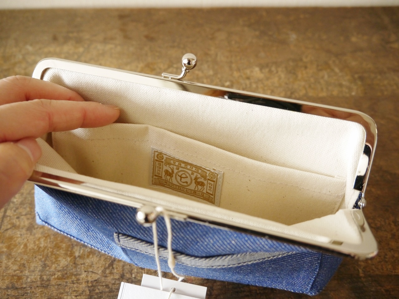 中川政七商店　がま口 ケース クリーム色 61ZxgOI61bL._UF350,350_QL50_.jpg