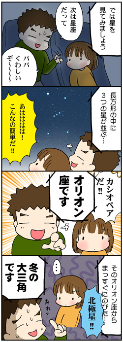 初めてのプラネタリウム
