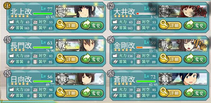 艦これ ３ ４突破しました 北方海域艦隊決戦 I Don T Have Name Give Me Newname