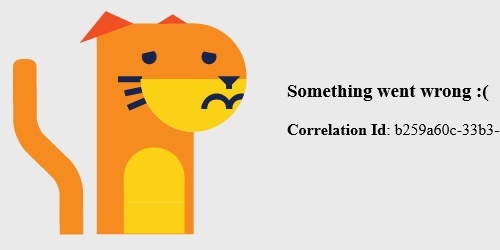 Something went wrong