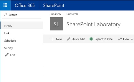 SharePoint Modern navigation seattle