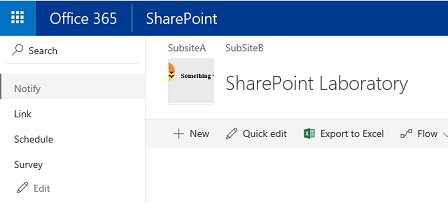 SharePoint Modern Site Logo