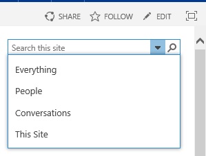 SharePoint Classic SearchBox