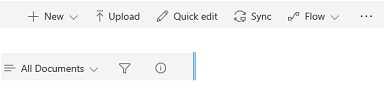 SharePoint Modern Commandbar 03