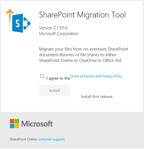 SharePoint Migration Tool