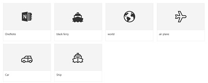 SharePoint Modern UI Quick Link Layout Options grid