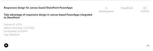 Responsive design for canvasbased SharePoint PowerApps