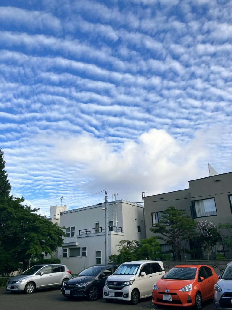 うろこ雲　なないろレザークラフト