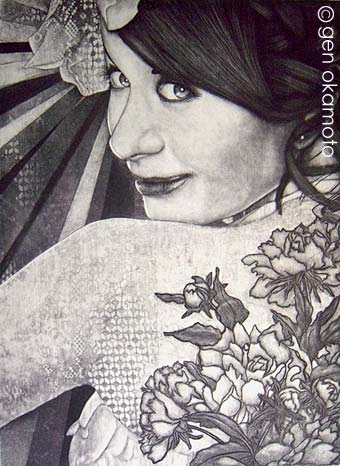 銅版画 メゾティント Printmaking Mezzotint
