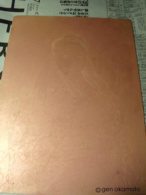 銅版画制作