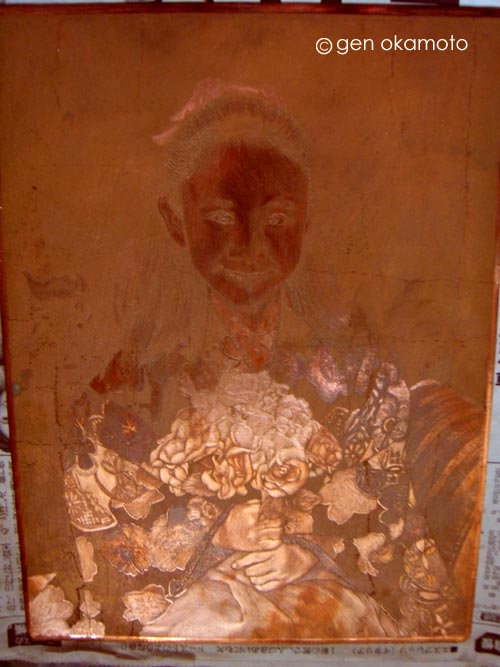 銅版画制作