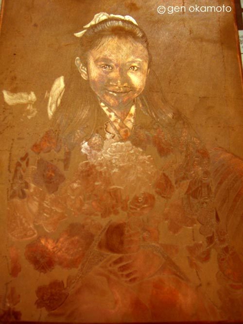 銅版画制作