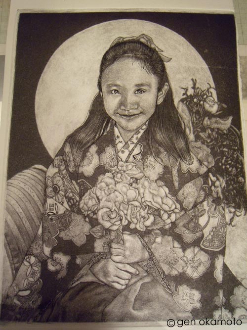 銅版画制作