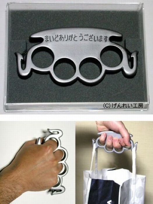バーゲン争奪戦用手提げホルダー