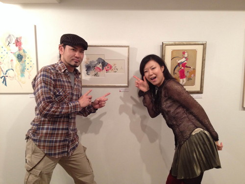 sioux個展 ”ロマネロス” 現代美人画
