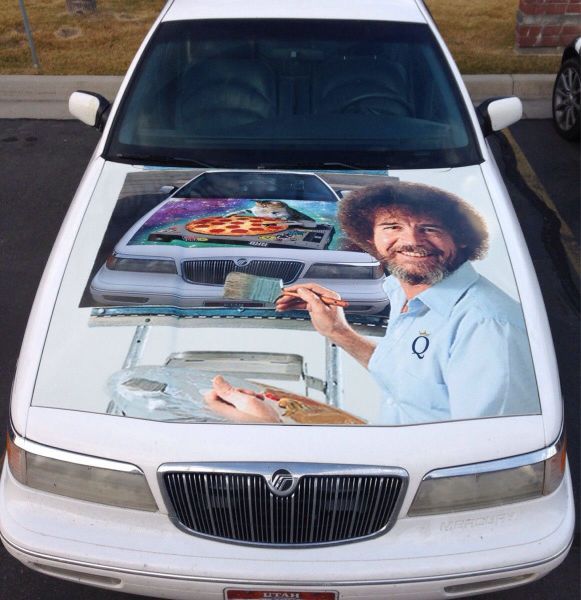 Bob Ross car