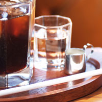 コーヒーとミルク