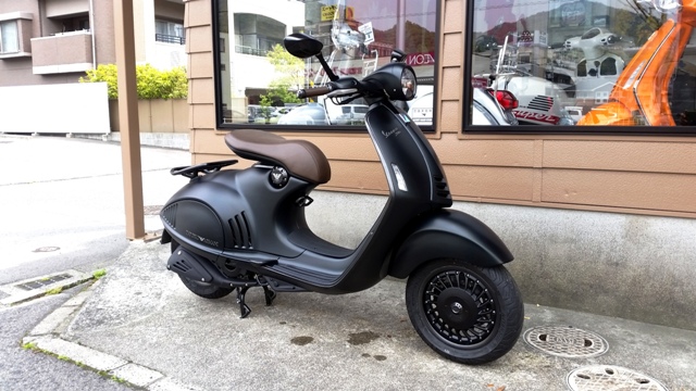 Vespa 黒 GBQ695 中古 Vespa 黒 GBQ695 中古