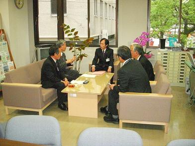 福祉保健部への申し入れ