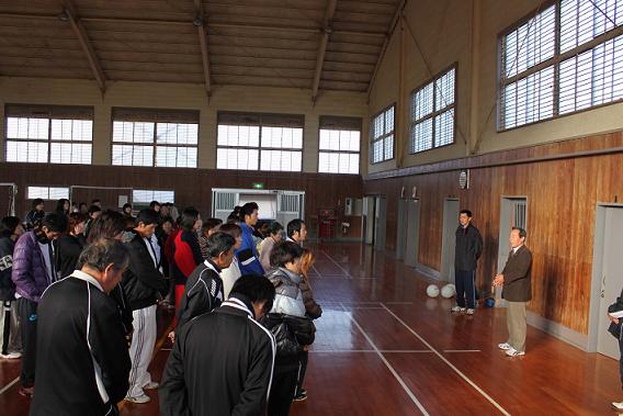 中郷地区ミニバレー大会
