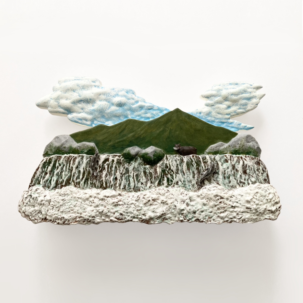石塑粘土 立体作品 sculpture 現代美術 c 人物像 美術品