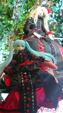 エリーゼちゃんとミクさん