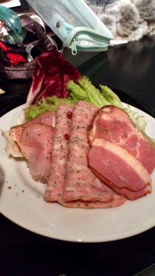 ハム盛り合わせ