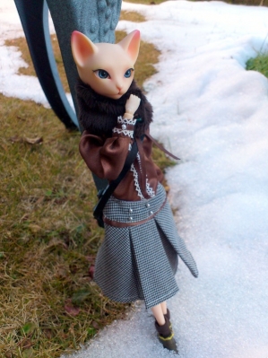 ネージュさんと雪