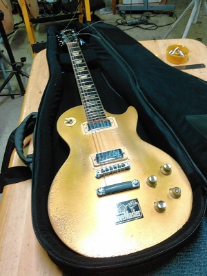 ギャバン レスポール ネック折れ修理 | キミスタ奮闘記