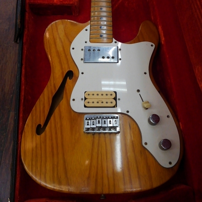 キミスタ製 テレキャスター シンライン 1976年製FENDER TELECASTER THINLINE | キミスタ奮闘記