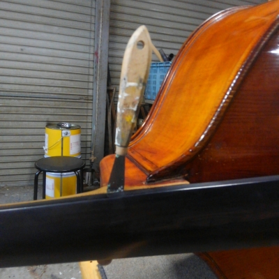 100年くらい前のコントラバス カールヘフナー | キミスタ奮闘記