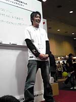 笑顔も爽やかな大仲さん