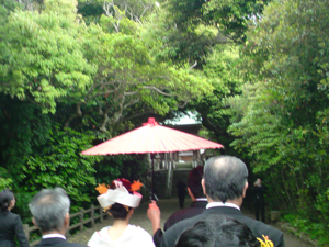 志賀海神社にて