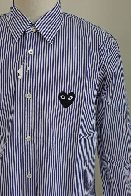 PLAY COMME des GARCONS ストライプシャツ-