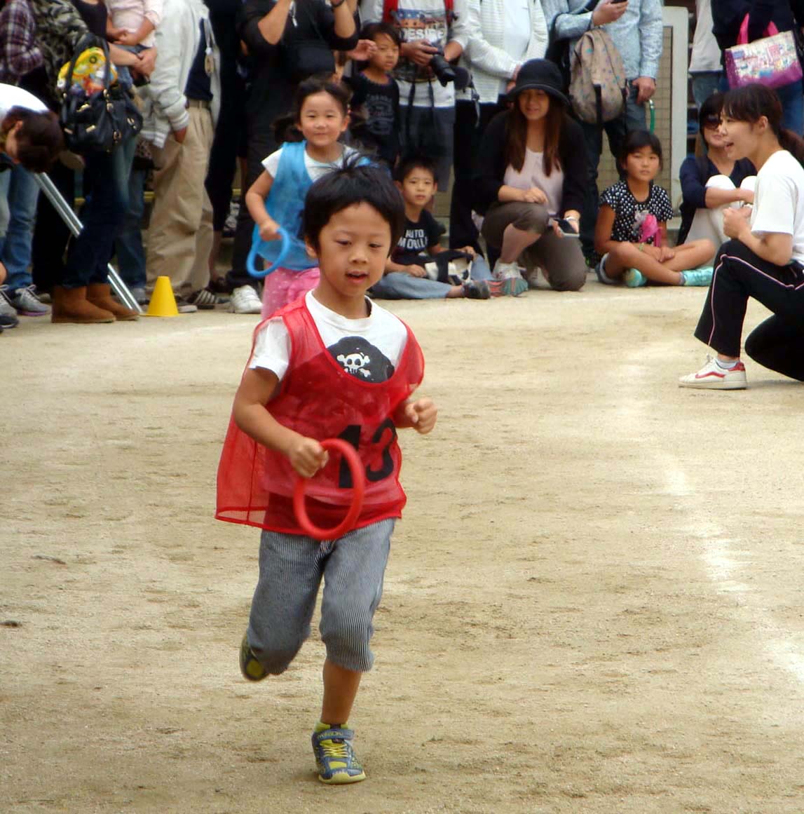 孫たちの運動会1