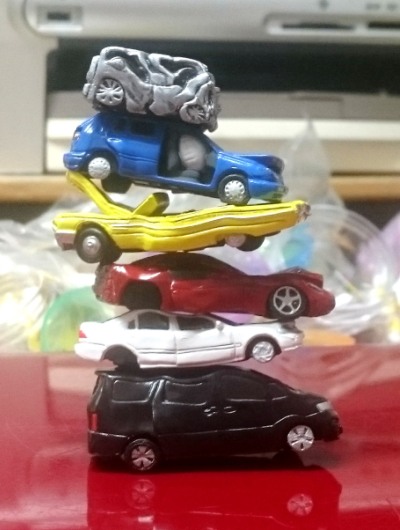 マガイドウ・カプセルトイコレクション！第1弾「廃車コレクション