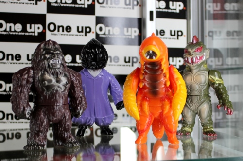 UMA軍団ソフビ チュパカブラ、デスワーム、ゴム人間、ビッグフット