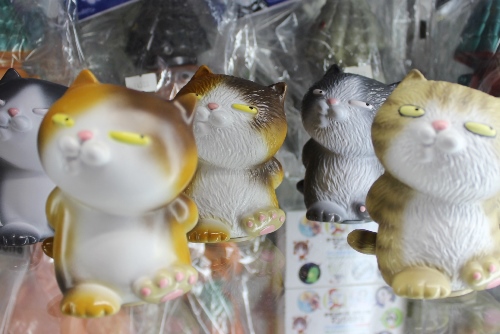 ソフビ　ドリームロケット　ゴロネコォネ　12体セット　ブルマァク　どしゃぶり猫 : コブラ人間 青 ドリームロケット dream rocket sofvi