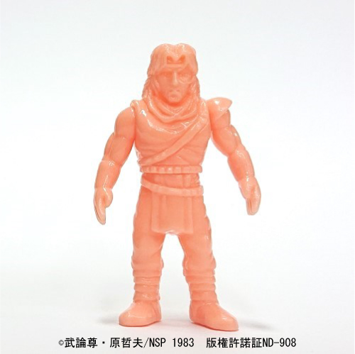 北斗の拳　ミニレトロソフビ　ケンシロウ　墓場の画廊　ソフビ　One up ソフビ】【One up】北斗の拳/ミニレトロソフビ ケンシロウ 緑｜墓場の