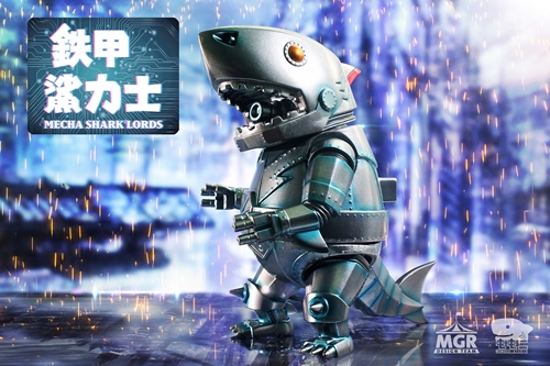 Momoco studio X Merry go round メカ鮫力士 MECHA SHARK LORDS One up