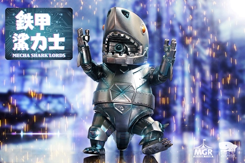 Momoco studio X Merry go round メカ鮫力士 MECHA SHARK LORDS One up